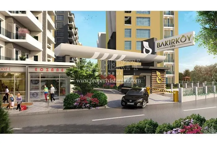The entrance of Bakirkoy City compound