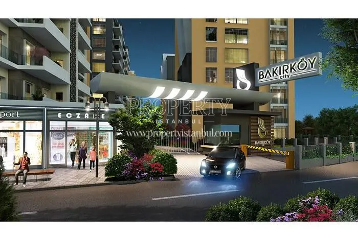 The entrance of Bakirkoy City compound