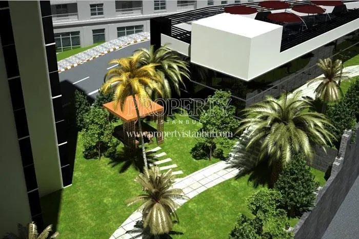 The landscape of Balkon Istanbul project