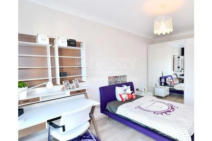 One of the bedrooms in BanuEvleri Ispartakule 2