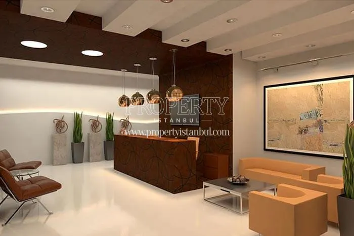 The lobby of BanuEvleri Ispartakule