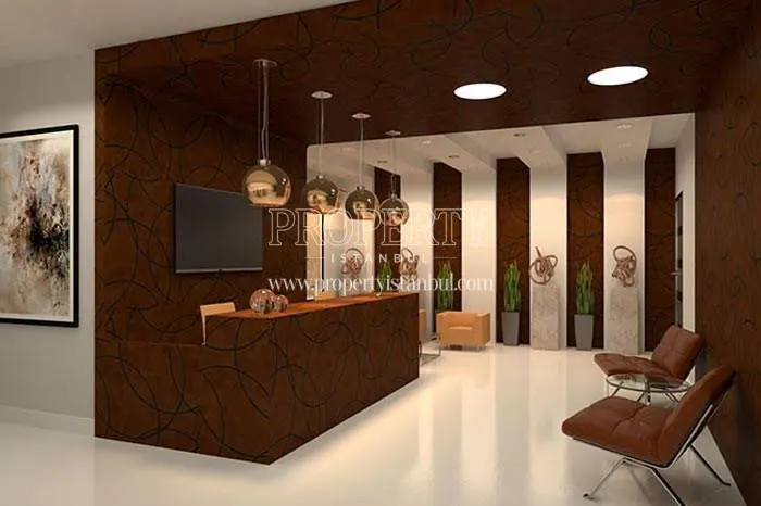 The lobby of BanuEvleri Ispartakule