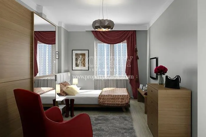 Small master bedroom in BanuEvleri Ispartakule
