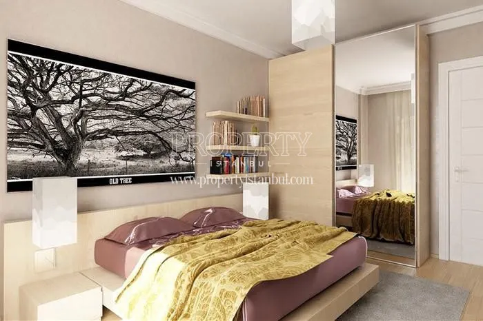 A bedroom in Baraka Konutlari