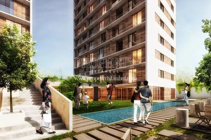 Baraka Konutlari compound with the residents