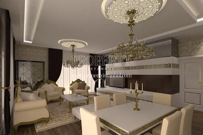 Luxury living room in Basak Palace