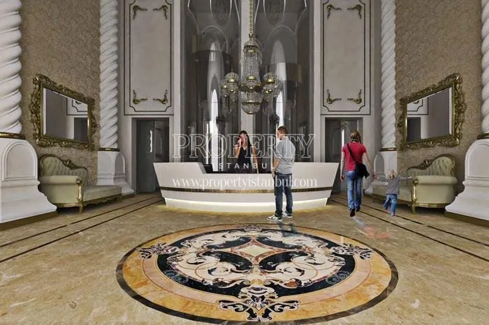 The reception of Basak Palace