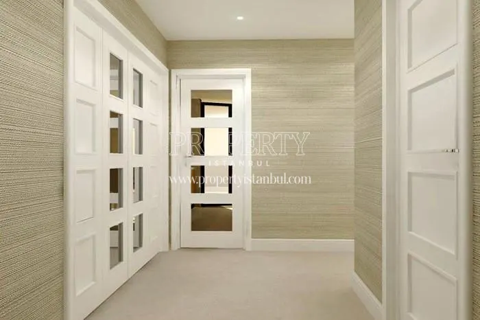 The inside of one of the apartments in Basaktepe Evleri