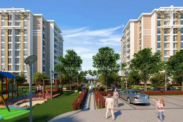 Parking lot in Basaktepe Evleri