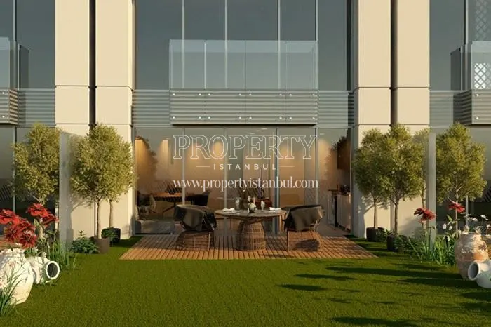 One of the ground floor flats in Basyapit Dragos