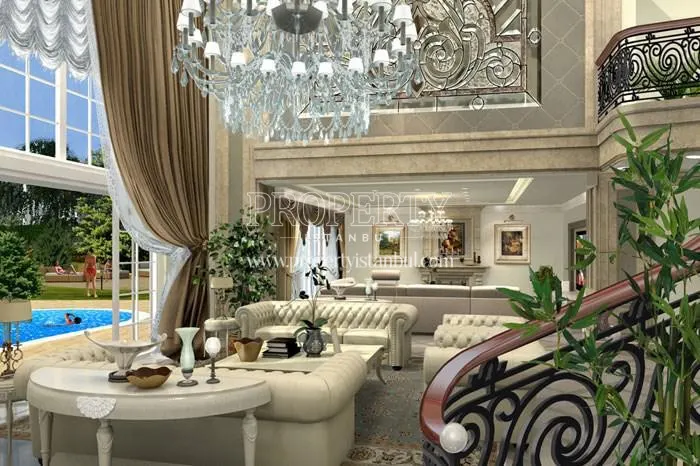 Inside of one of the Batimahal villas