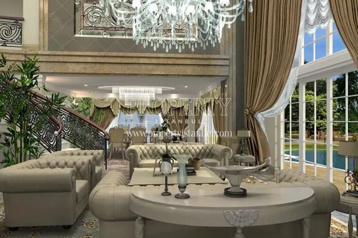 One of the luxury villas in Batimahal