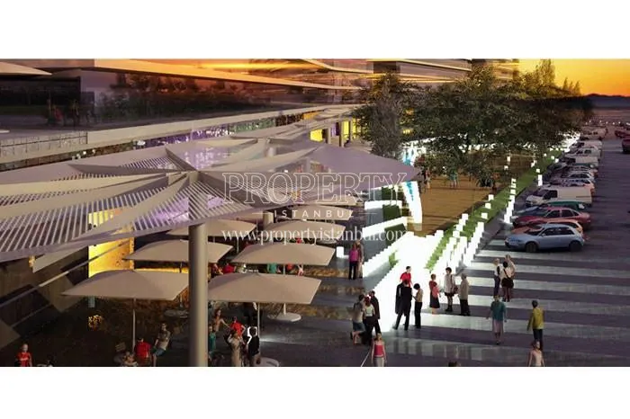 The shopping center in Batisehir