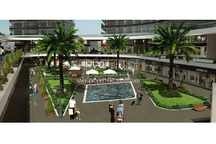 The shopping center in Batisehir Premium
