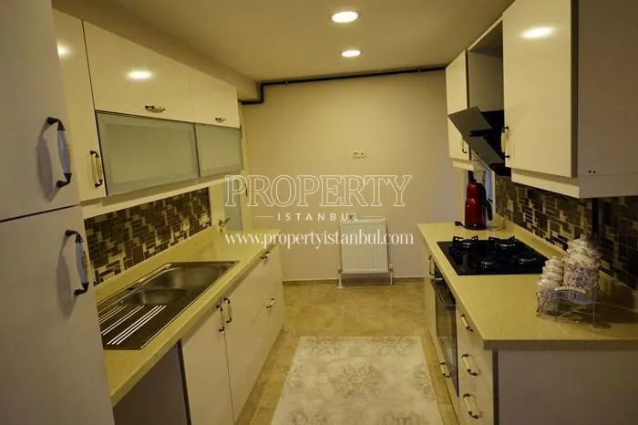 One of the kitchens in Belinay Evleri