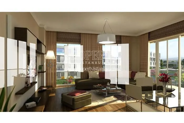 One of the living rooms in Besyildiz Novella