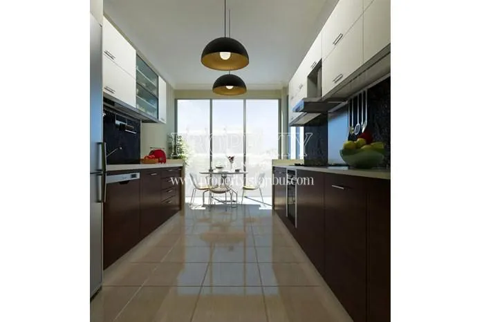 One of the kitchens in Besyildiz Novella