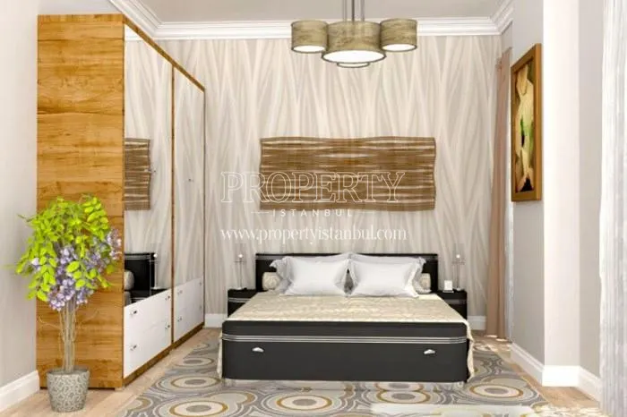 One of the master bedrooms in Beyce Konaklari
