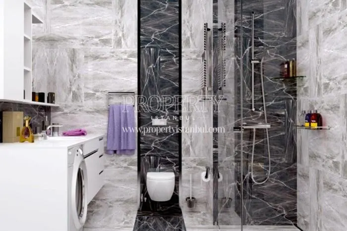 The bathroom in Beyce Konaklari