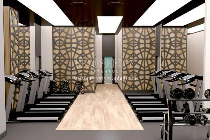 Small gym in the Beyce Konaklari compound