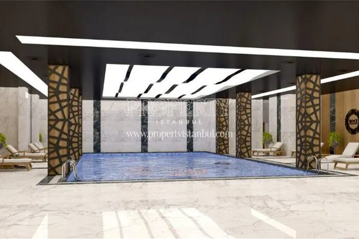 Indoor swimming pool in Beyce Konaklari