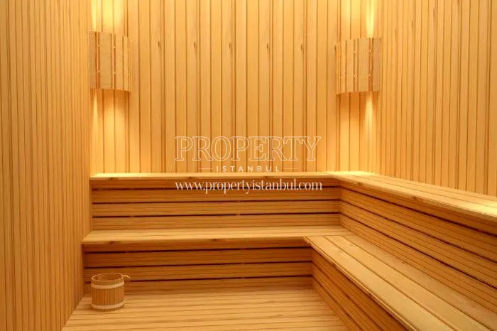 Sauna room in the Beyce Konaklari compound