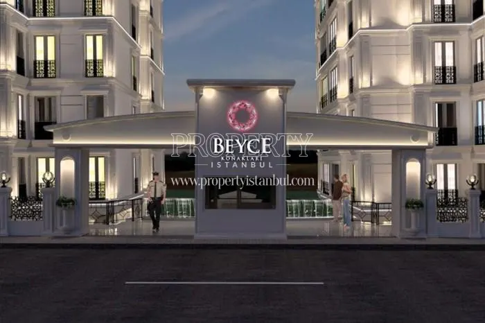 The entrance of Beyce Konaklari
