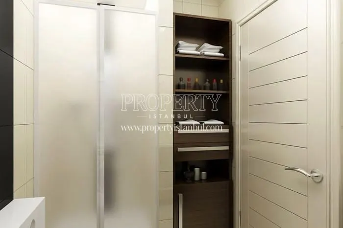 One of the bathrooms in Beymahall