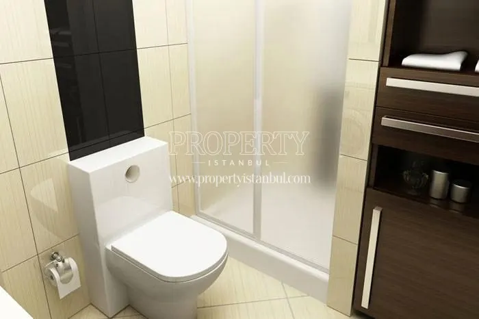One of the bathrooms in Beymahall