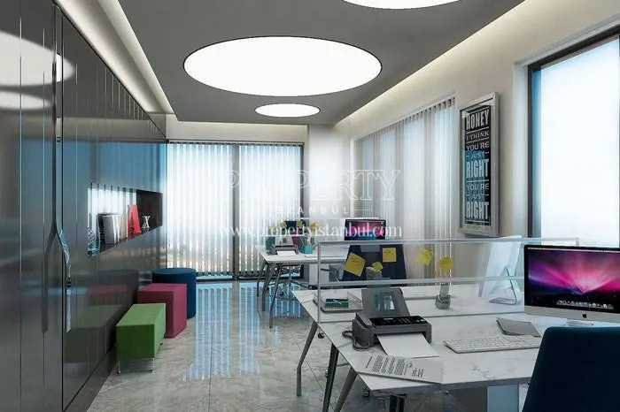 An office in Beyoglu Look
