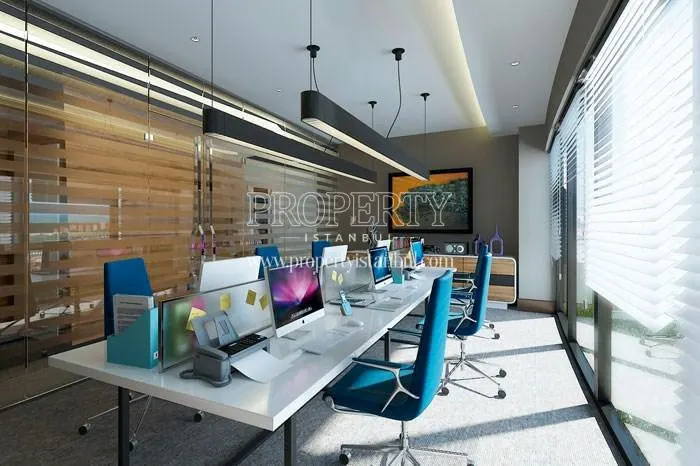An office in Beyoglu Look