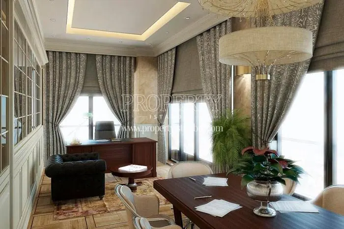 An office in Beyoglu Look