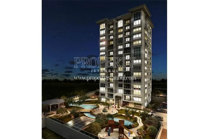 Beyzade Konagi project at night