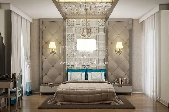 One of the master bedrooms in Beyzade Konagi