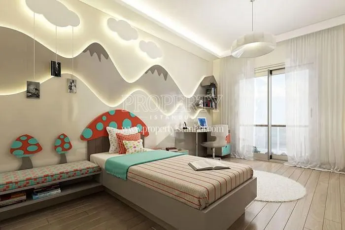 One of the bedrooms in Beyzade Konagi