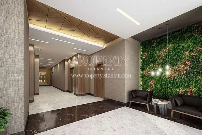 The interior corridors of the Beyzade Konagi building