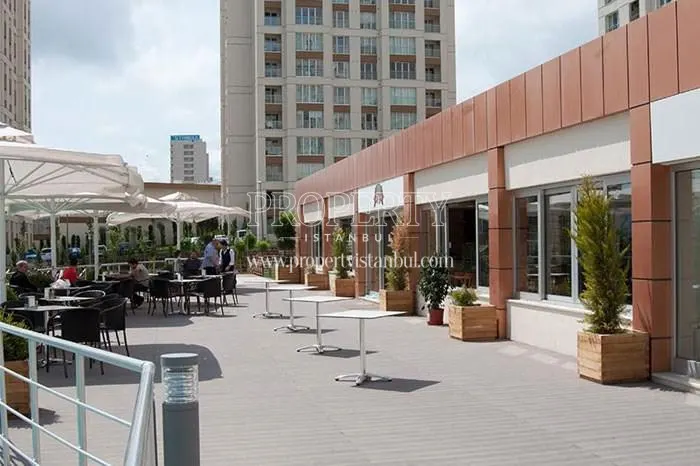 The restaurant terrace in Bizim Evler 4