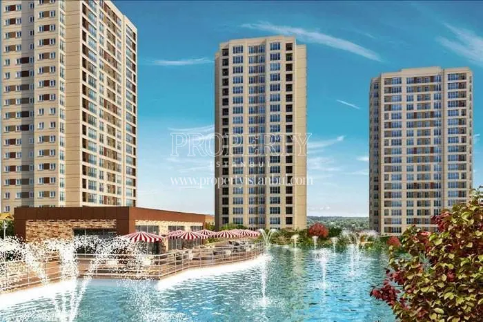 The landscape and the blocks in Bizim Evler 5