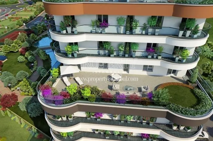 The top floor of the Bizim Evler 7 building