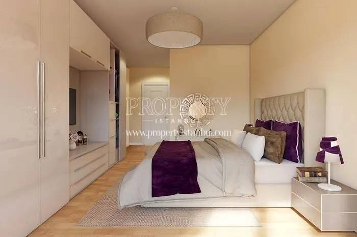One of the bedrooms in Bizimtepe Aydos