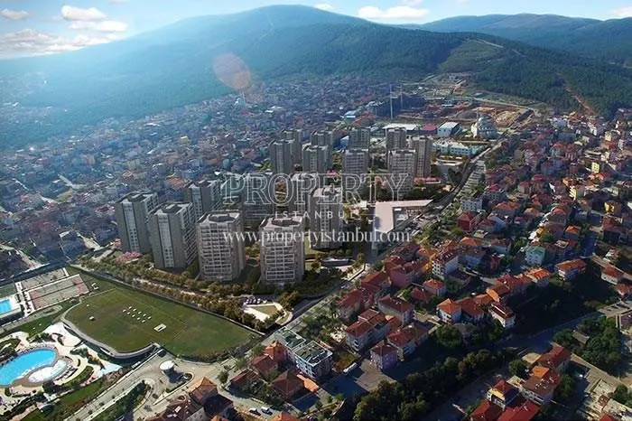 Bizimtepe Aydos compound view from the drone