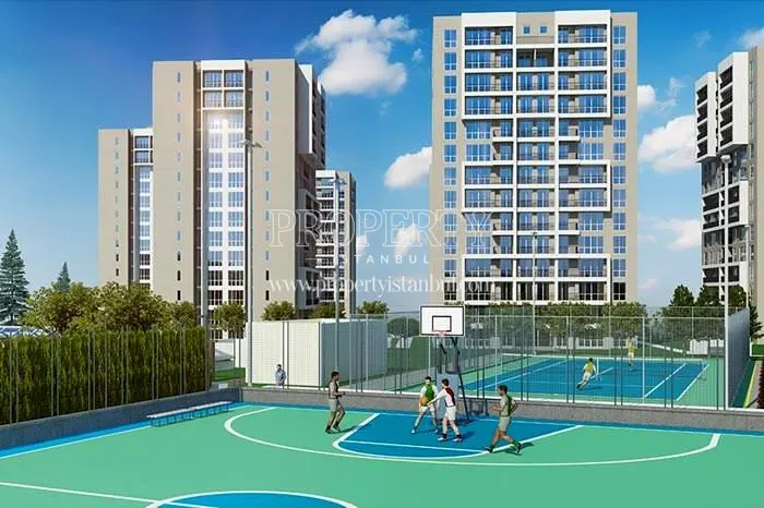 Sports fields in Bizimtepe Aydos