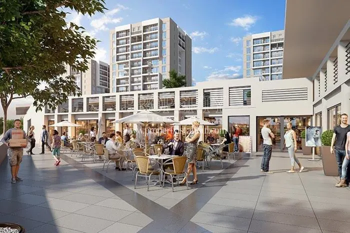 The shopping center in Bizimtepe Aydos