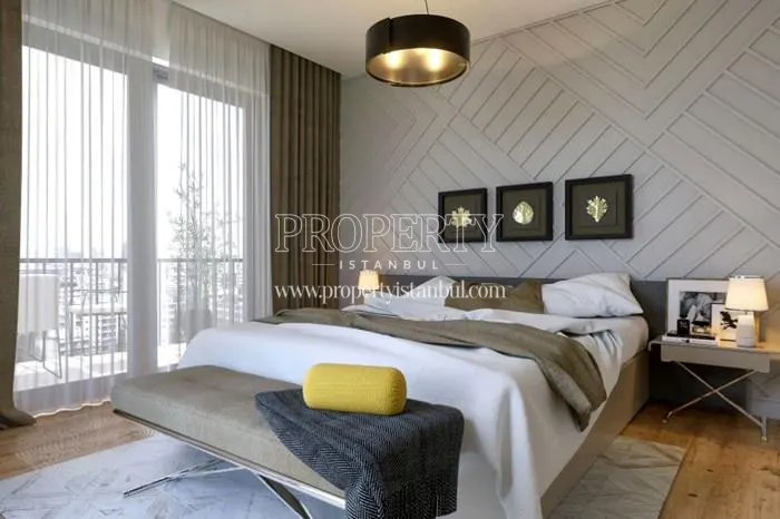 One of the master bedrooms in Blox Halic 3
