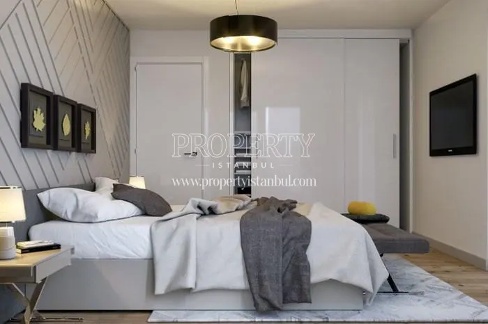 One of the master bedrooms in Blox Halic 3