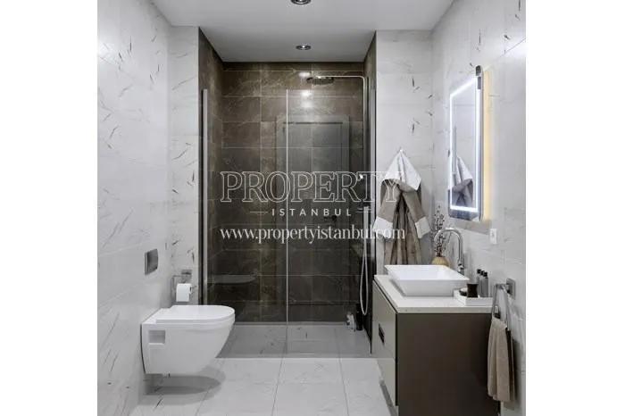 One of the bathrooms in Blox Halic 3