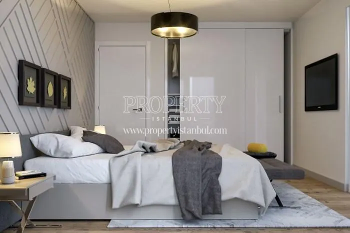 One of the master bedrooms in Blox Halic 3