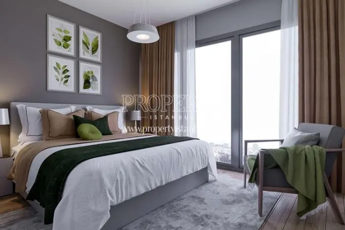One of the master bedrooms in Blox Halic 3