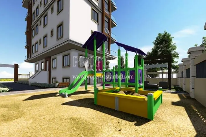 Playground for children in Blue Evler Bakirkoy