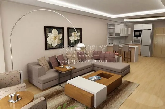 One of the apartments in Blue Residence